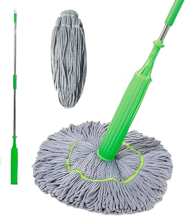 Dehydrated 2-in-1 Floor Cleaning Mop | 360 Rotatable Adjustable Cleaning Mops