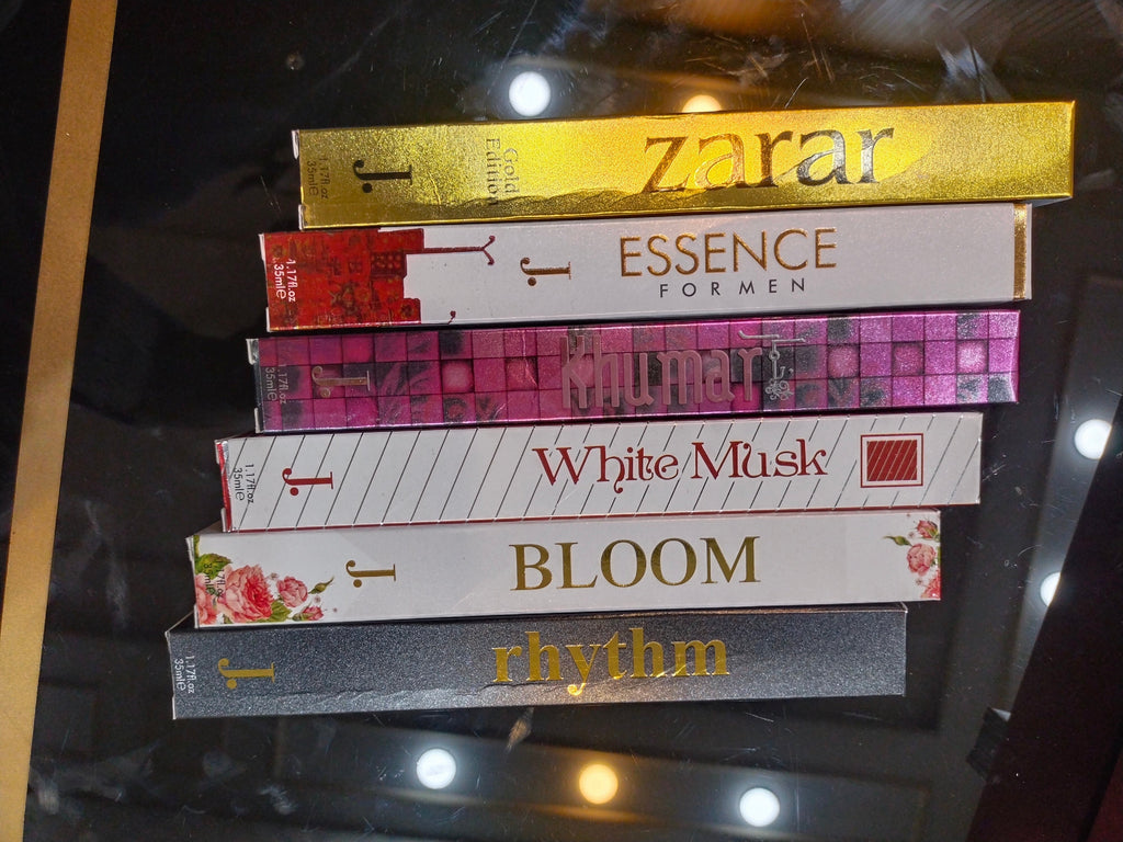 Premium J. Pack of 6 long lasting perfumes 35ML